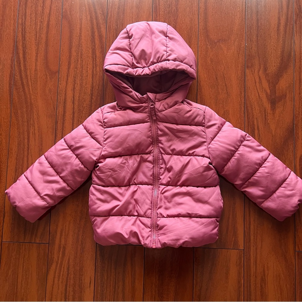 Pink Puffer Jacket